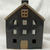 CERAMIC GREY CHALET TEA LIGHT