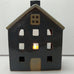 CERAMIC GREY CHALET TEA LIGHT