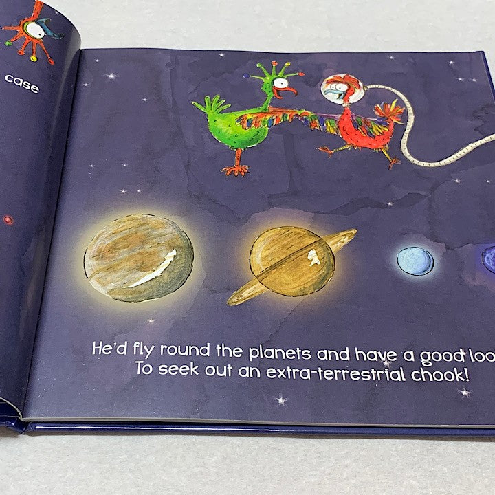FUNKY CHICKEN CHOOKS IN SPACE BOOK