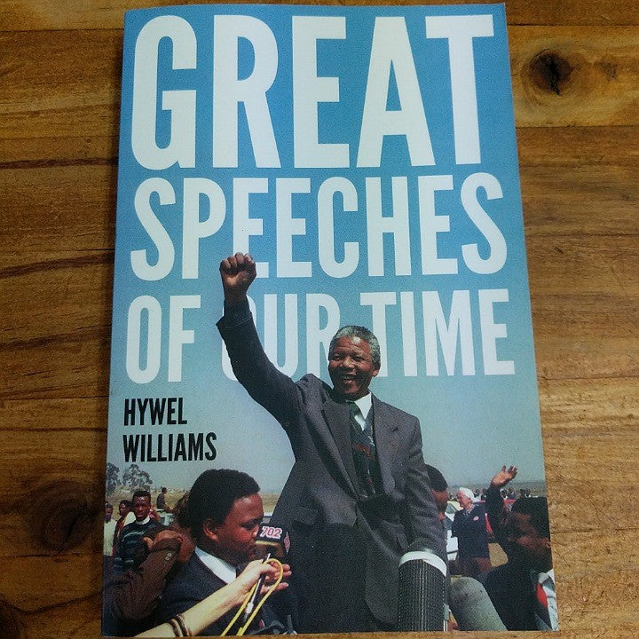 BOOK - GREAT SPEECHES OF OUR TIME